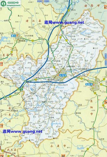 浙江省地图高清版大图_浙江省地图高清版大图义乌