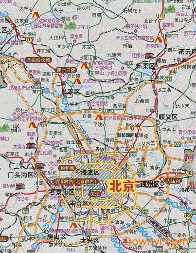 自驾游北京攻略路线图-自驾游北京攻略路线图片