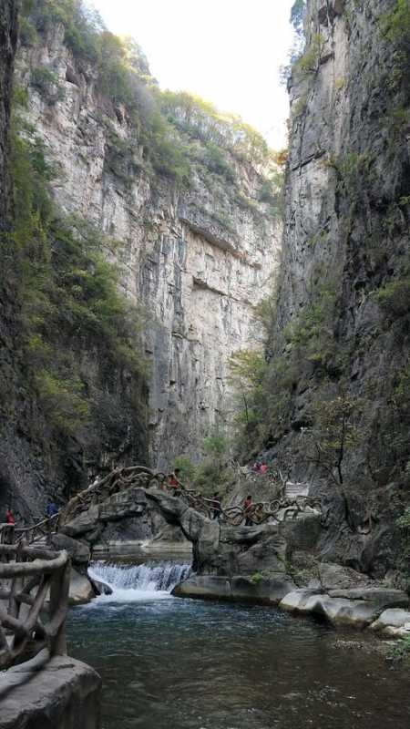 太行山大峡谷风景区_河北太行山大峡谷风景区